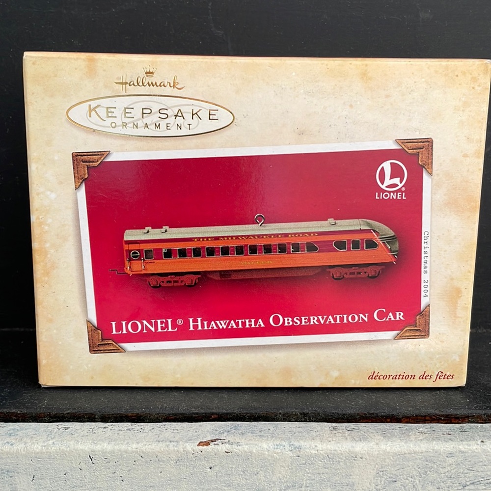 Lionel Hallmark Keepsake Ornament